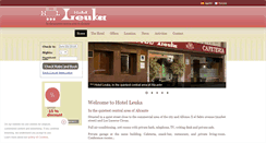 Desktop Screenshot of hotelleuka.com